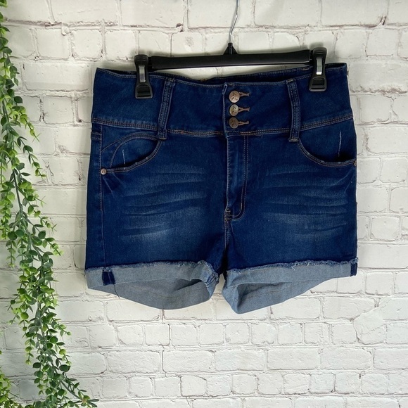 ALWAYS friday plus size denim jean shorts 17 - Picture 2 of 4